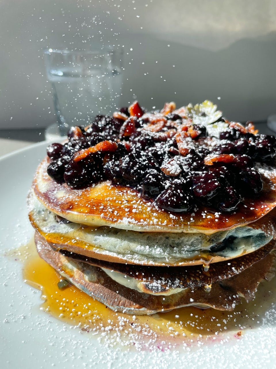 Blueberry Bacon Pancakes truLOCAL Recipe